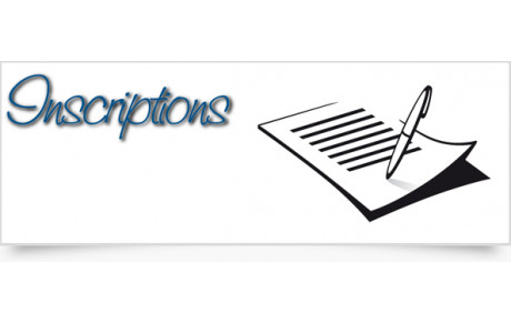 Les feuilles d'inscription pour la saison 2017-2018 sont accessibles sur le site