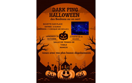 Soirée Halloween, vendredi 31 octobre